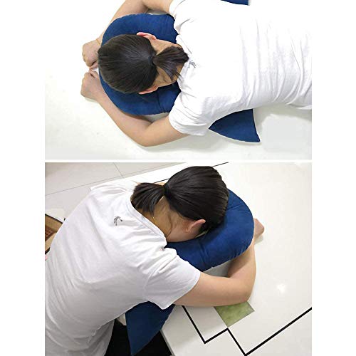 CANDYANA Almohada De Apoyo para La Cabeza Y Los Hombros para Pacientes con Desprendimiento De Retina, Almohada Boca Abajo para Pacientes con Desprendimiento - Altura Ajustable