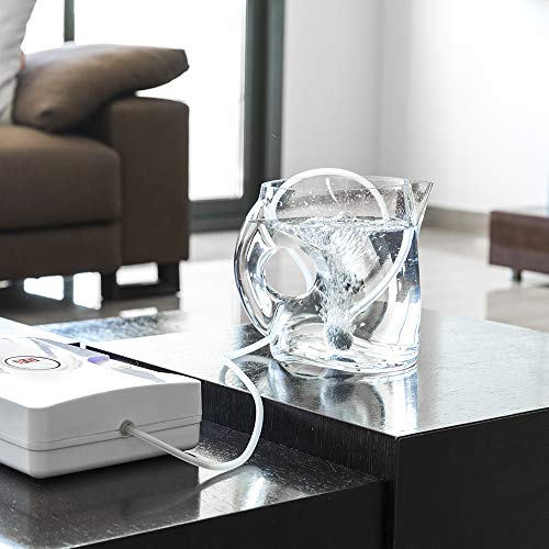 Cecotec Generador de Ozono Doméstico TotalPure 3000 Smart Ozone. Expulsión 600 MG/h, Potencia 10 W, Temporizador hasta 30 min, Incluye 2 Piedras purificadoras, Cobertura 30m2