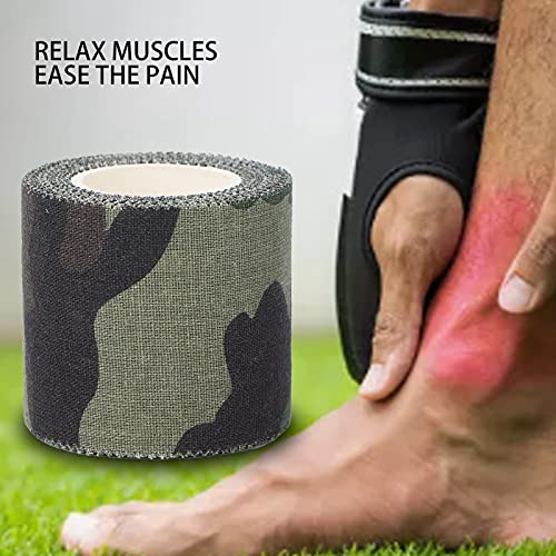 Cinta de kinesiología, cinta atlética elástica Cinta enrollable de kinesiología rodilla tobillo hombro codo pierna mano cinta deportiva cintas deportivas transpirables cintas musculares