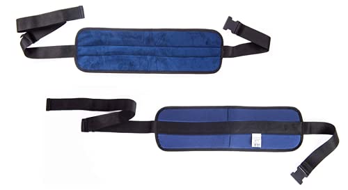 Cinturón Abdominal de Seguridad Confort para Silla de Ruedas o Silla Geriátrica - Alta Protección Anti-Caídas (Talla Universal Ajustable)