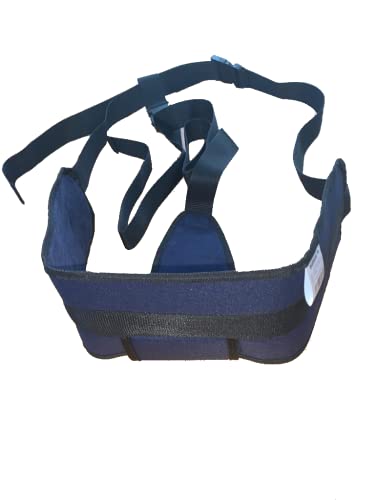 Cinturón de sujeción para silla de ruedas, abdominal-pélvico talla universal, cinturón de fijación para adultos.