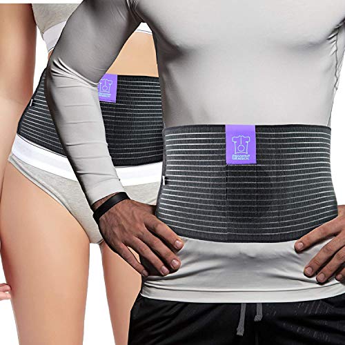 Cinturón para Hernia Umbilical por Everyday Medical I Faja Abdominal para el Soporte de Hernia de Ombligo con Almohadilla de Compresión I Soporte para Hernia Ventral para Hombre y Mujer I XXL/2XL