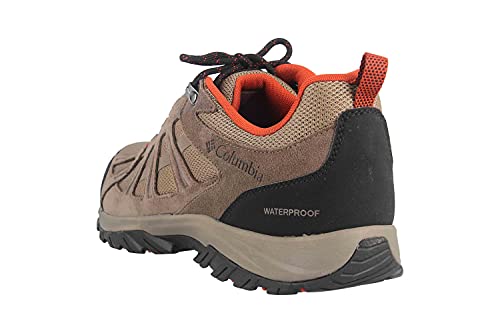 Columbia Redmond III Waterproof, Zapatillas para Caminar Hombre, Siena Oscuro, 42 EU