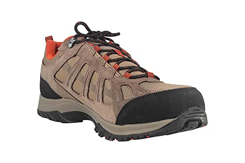 Columbia Redmond III Waterproof, Zapatillas para Caminar Hombre, Siena Oscuro, 42 EU