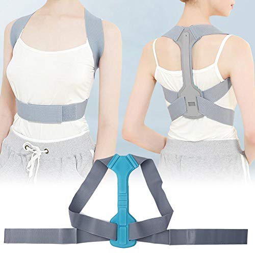 Corrector de postura para niños ajustable, soporte postura, corrector de espalda, ortopédico, corrector de postura transpirable, soporte postural de hombros y busto con soporte profesional (M)