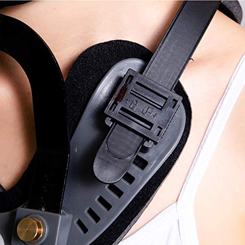 Corrector De Soporte De Soporte De Cuello Ajustable, Dispositivo De Tracción del Cuello Ortesis Torácica Cervical Espondilosis Recuperación Postoperatoria