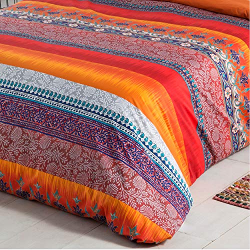 COTTON ARTean Funda Nordica Indi II Cama de 180 ALGODÓN 100%