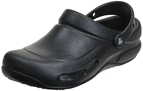 Crocs Bistro Unisex Adulta Clog, Negro (Black), 46/47 EU