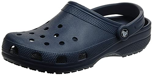 Crocs Classic Clog Unisex Adulta Zuecos, Azul (Navy 410), 43/44 EU