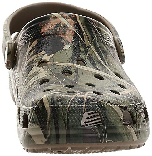 Crocs Classic Realtree, Zuecos Unisex Adulto, Brown Khaki, 45/46 EU
