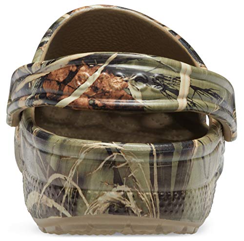 Crocs Classic Realtree, Zuecos Unisex Adulto, Brown Khaki, 45/46 EU