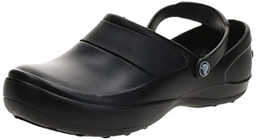 Crocs Mercy Work Mujer Zuecos, Negro (Black), 38/39 EU