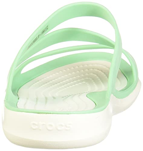 Crocs Swiftwater Sandal Mujer Sandal, Verde (Pistachio), 37/38 EU