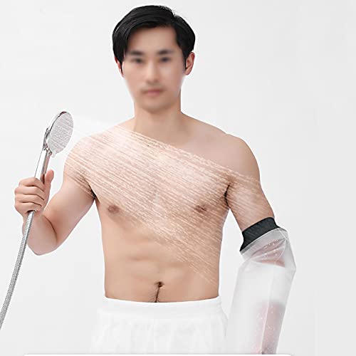 Cubierta De Brazo De Mano Impermeable,Reutilizable Protector De Escayola Ducha Manga Protectora Aposito Impermeable Transparente FáCil De Usar
