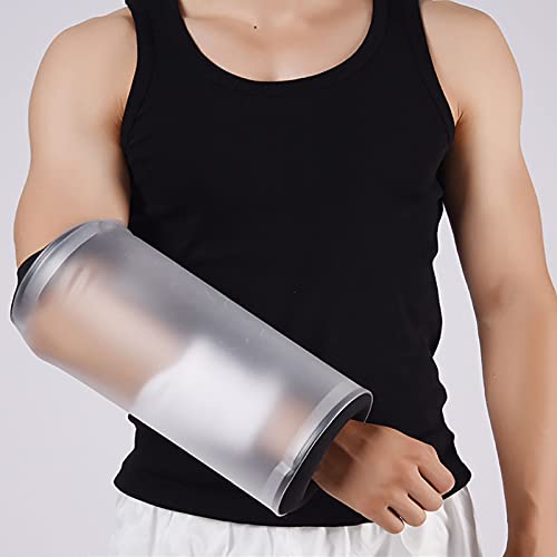 Cubierta De Brazo De Mano Impermeable,Reutilizable Protector De Escayola Ducha Manga Protectora Aposito Impermeable Transparente FáCil De Usar