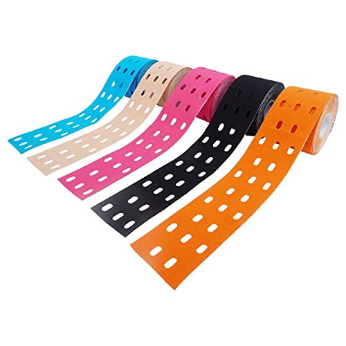 Cure Kinesio Tape Original – , quinesiológica 5 cm x 5 m, Naranja (1 Unidad)