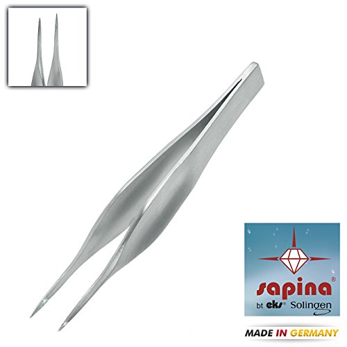 Diamante Pinzas Kosmetex sapina Diamond, con diamante revestimiento de la superficie de agarre