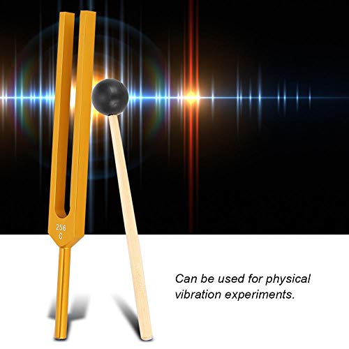 Diapasón, C256Hz Martillo De Madera De Aleación Terapia De Sanación Con Sonido Para Estudiantes De Enfermería, Diapason Con Solfeggio Para Afinadores Música Herramienta Asmr