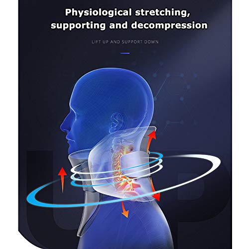 Dispositivo De Tracción Del Cuello Espondilosis Cervical Abrazadera Del Cuello Dispositivo De Tracción Cervical Inflable Fijo Soporte De La Camilla Del Cuello Ortesis De Estiramiento Para El Dolor,B