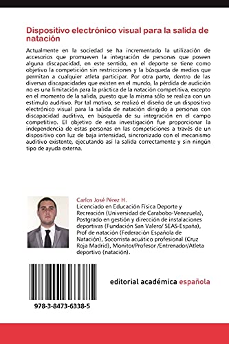 Dispositivo electrónico visual para la salida de natación: Dirigido a personas con discapacidad auditiva para su integración dentro de las competiciones