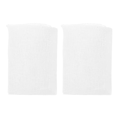 DOITOOL 2 Rollos de Gasa de Algodón de Primeros Auxilios Gasa Médica Esponjas Quirúrgicas Vendaje Gasa Rollos de Cuidado de Heridas Gasa (S)