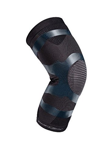 Donjoy Trizone DX Rodillera talla M, combinación extraordinaria y brillante de una rodillera con venda adhesiva de tracción articulada incorporada