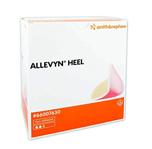 Dressing Foam Heel Allevyn 5 Pack - Smith & Nephew 66007630 by Smith & Nephew