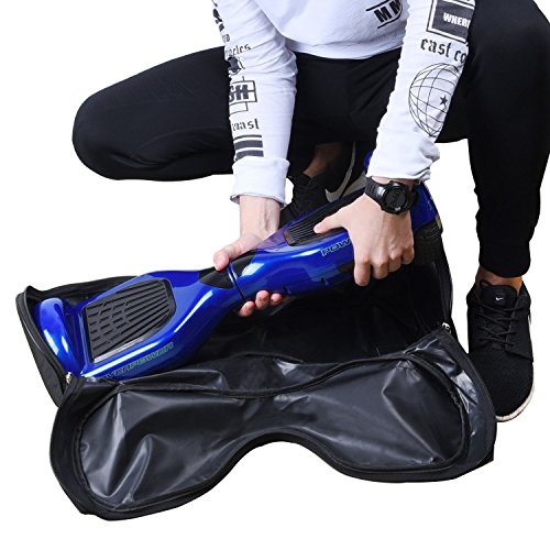 Eco-Fused Mochila Impermeable para Llevar/Guarde Drifting Board (Dos Ruedas Inteligentes Balance Board Scooter Electrico Auto Smart Drifting Board) – Malla de Bolsillo – Tirantes Ajustables