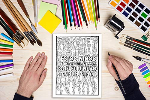 El abuelo necesita una puta copita de vermú: Un libro de colorear lleno de tacos y palabrotas para adultos: Un libro antiestrés para abuelos