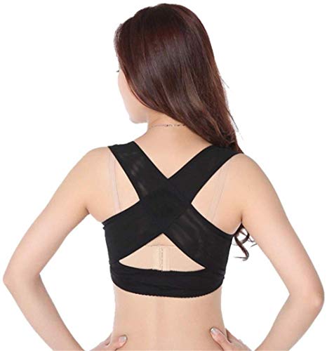 Entrenador de postura Cuidado de las mamas correa del sujetador del pecho Fajas vibración chaqueta for la corrección de las mujeres Bra Postura clavícula Soporte Corrección anti-jorobada