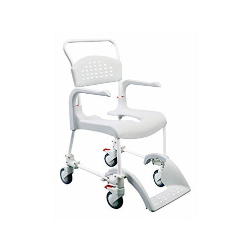 Etac Clean - Silla de ducha y inodoro (55 cm), color azul