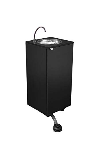 EXPRESS WATER Fregadero PORTÁTIL, Independiente DE Agua Y Red ELÉCTRICA, Certificado, Mod BÁSIC WENGHE'