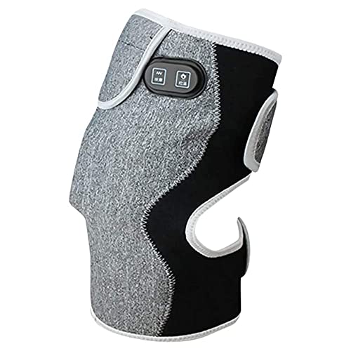 FACAZ Rodillera con calefacción, Soporte para Envolver, eléctrica, Rodillera con calefacción, Terapia con Calor, Rodillera para músculos de Las articulaciones, Artritis, Lesiones, Alivio del Dolor