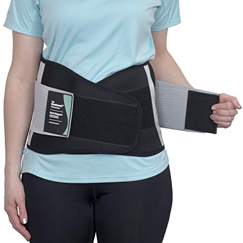 Faja lumbar, la única faja para la espalda certificada por la National Back Pain Association del Reino Unido, alivio de la columna lumbar inferior (S)