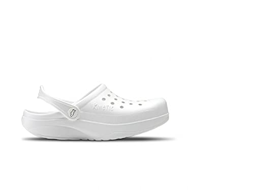 Feliz Caminar - Zueco Sanitario Kinetic Blanco/Blanco, 39