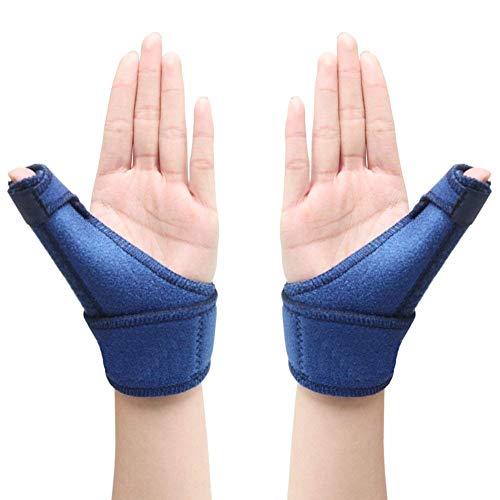 Férula del Pulgar, Muñequera de Neopreno ,Ajustable Pulgar Férula para Dolor, Sprained, Artritis, Tendonitis- Mejor Disparador Inmovilizador de Pulgar para el Pulgar Restricción, Apoyo para el Pulgar