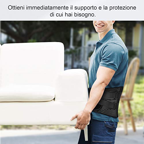 FREETOO Cinturón Lumbar para Hombre y Mujer