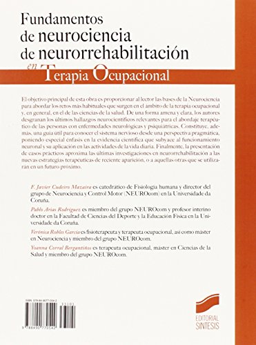 Fundamentos de neurociencia y neurorrehabilitación en Terapia Ocupacional