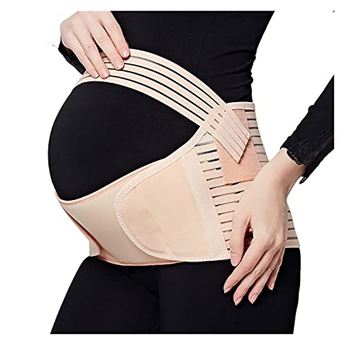 FYRGHZ 3 en 1 Cinturón de Embarazo Maternidad Banda para el Vientre Cintura Espalda Abdomen Alivio del Dolor pélvico Cinturones prenatales posnatales (Color: Negro, Talla: M) Harmonious Home