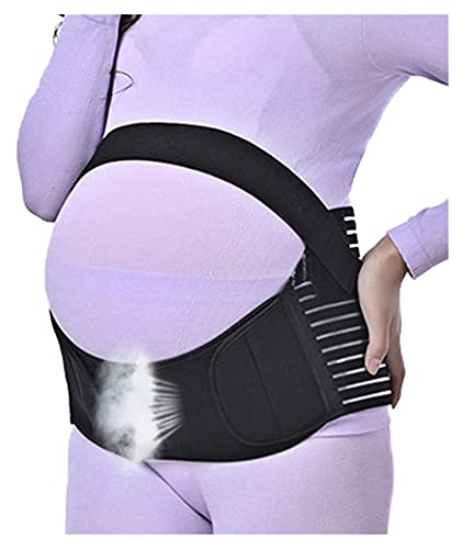 FYRGHZ Cinturón de Embarazo Banda para el Vientre Alivio del Dolor Cintura Espalda Abdomen Pélvico Maternidad Cinturón de recuperación posparto 3 en 1 (Color: Blanco, Talla: M) Harmonious Home