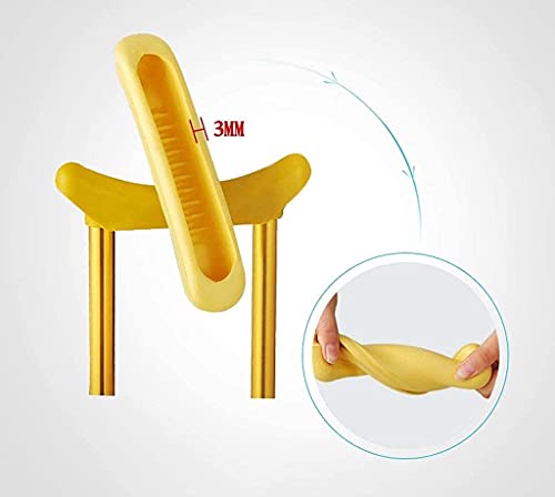 GDEVNSL Muletas Muletas para Adultos Ayudas para Caminar Girar 扙 Axila de aleación de Aluminio Anciano Muletas de Colores en el Hombro Stick-Stick para