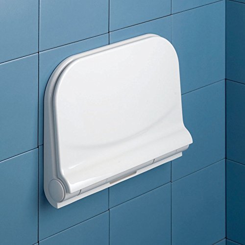 Gedy DI82 Asiento abatible para Ducha, Blanco, NORMAL
