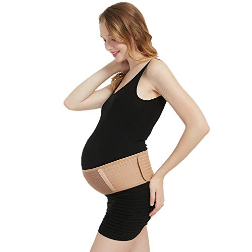GONGMICF Cinturón De Embarazo,Apoyo Pélvico Ajustable Transpirable Apoyo Abdominal Lumbar,Cinturón De Maternidad para Espalda, Pelvis, Caderas, Abdominals, Disfunción El Pubis La Sínfisis