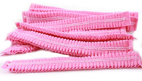 Gorros desechables, 100 unidades, elástico de tamaño libre, para cosméticos, belleza, cocina, cocinas, industrias domésticas, hospitales