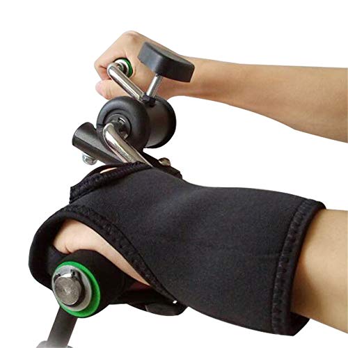 Guantes de Entrenamiento de rehabilitación Férula para Dedos Ancianos Puño Trazo Hemiplejia Dedo antiespasticidad Rehabilitación Guantes de Entrenamiento Auxiliar para Pedales Ejercitador