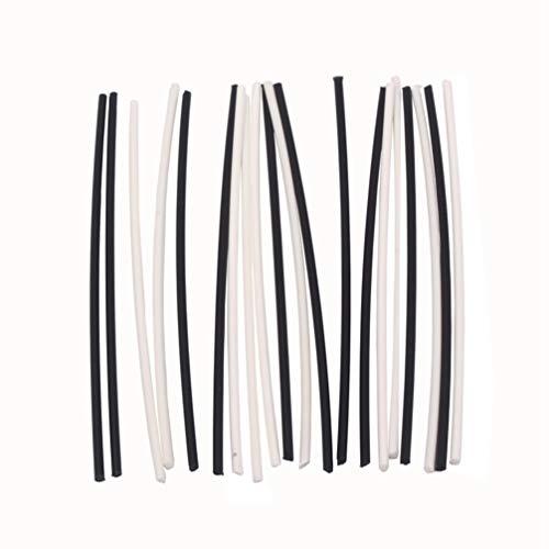 Healifty 20 piezas marcador lateral de diapasón de guitarra incrustaciones de trastes marcadores de puntos diapasón de guitarra incrustaciones de puntos para partes de bajo de guitarra