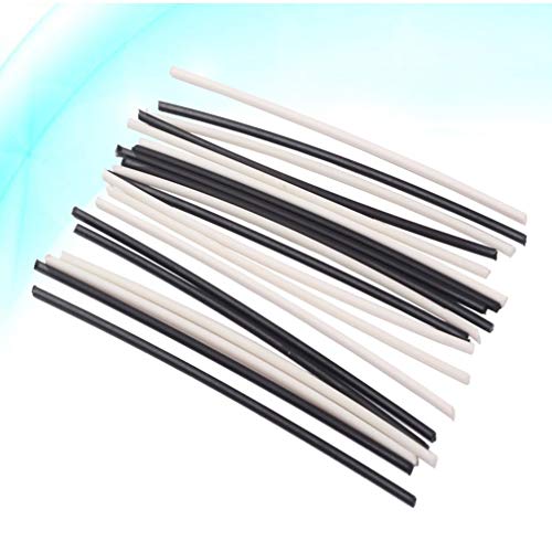 Healifty 20 piezas marcador lateral de diapasón de guitarra incrustaciones de trastes marcadores de puntos diapasón de guitarra incrustaciones de puntos para partes de bajo de guitarra