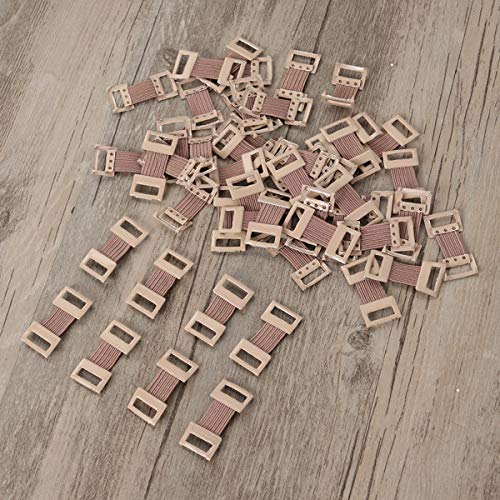 Healifty clips de vendaje Clips de vendaje elástico 50pcs estiran corchetes de metal para varios tipos de vendajes