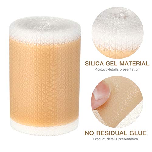 HEALLILY Hojas de Cicatrices de Silicona Cica Cuidado Gel Hoja Impermeable Eliminación de Cicatrices Pegatinas Reparación de Heridas Desalinización Tira para Cirugía Quemaduras Acné