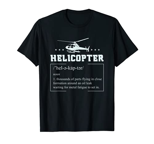 Helicóptero piloto divertido regalo de aeronaves Camiseta